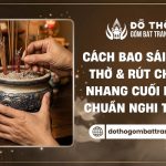 Cách bao sái và rút chân nhang cuối năm
