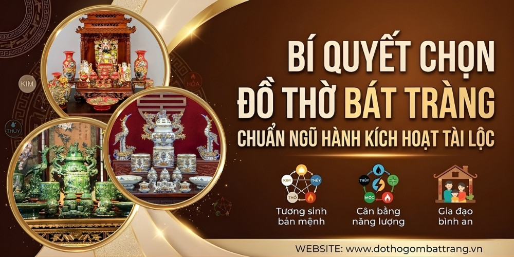 Tư vấn chọn đồ thờ theo mệnh ngũ hành