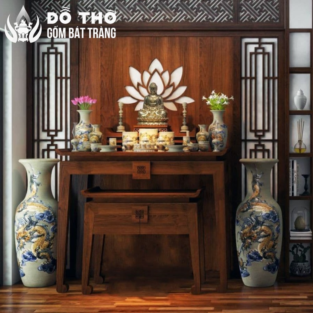Đồ thờ gốm Bát Tràng