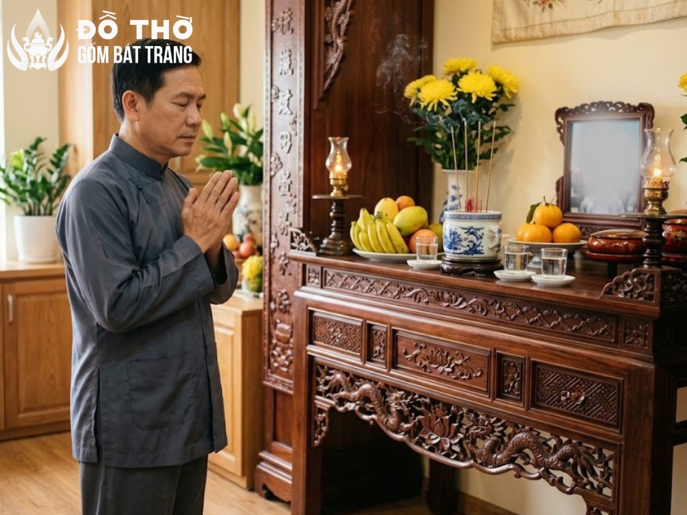 Hướng dẫn cách bốc bát hương mới