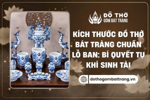 Kích thước đồ thờ Bát Tràng chuẩn