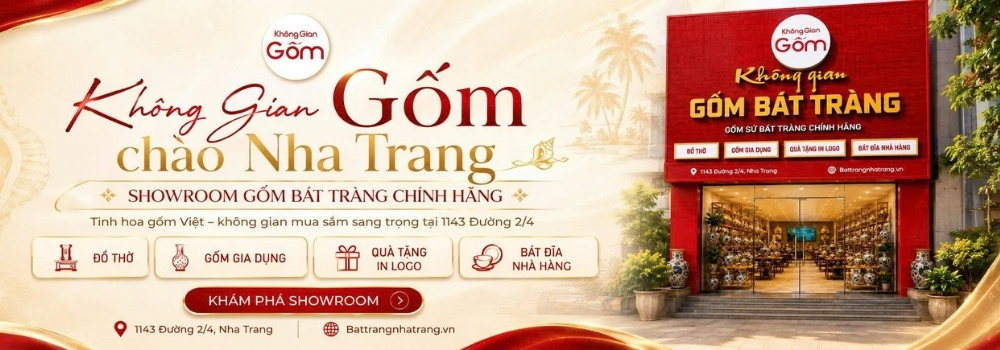 Không Gian Gốm Bát Tràng tại Nha Trang